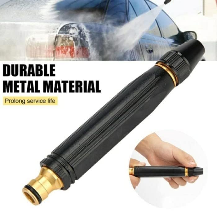 Plastic High Quality Black Nozzle | Spray Nozzle For Car, Watering Flowers, Washing Glass, Water Column | Tap Nozzle High Pressure