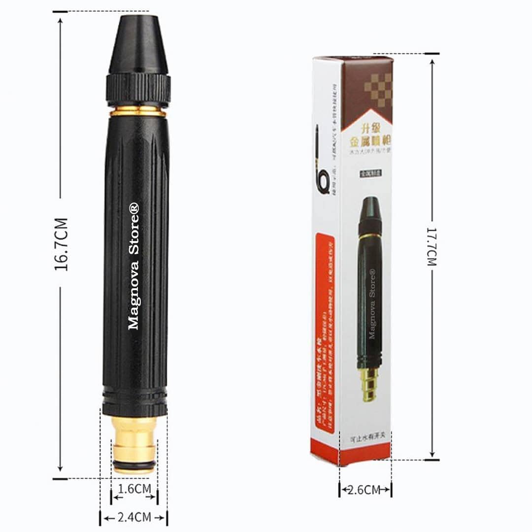 Plastic High Quality Black Nozzle | Spray Nozzle For Car, Watering Flowers, Washing Glass, Water Column | Tap Nozzle High Pressure